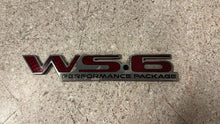 Load image into Gallery viewer, 1996 2002 Pontiac Firebird Trans AM WS6 OEM GM Rear Bumper Emblem Red