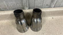 Load image into Gallery viewer, Chevrolet Camaro SS ZL1 Bell Style Exhaust Tip Factory OEM GM Round Tips Used