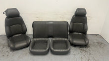 Load image into Gallery viewer, 1982 2002 Pontiac Firebird Trans AM Set Seats Gray Leather OEM GM Power