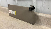 Load image into Gallery viewer, 93 02 Firebird Trans AM Camaro SS Driver Sun Visor Left LH GM Tan Mirror OEM