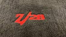 Load image into Gallery viewer, 1982 2002 Chevrolet Camaro Z28 Black Cloth Floor Mats Logo Aftermarket Set RH LH