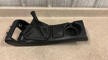 Load image into Gallery viewer, 98 02 Firebird Trans Am Camaro SS Center Console Top Manual Ebony Boot Shifter