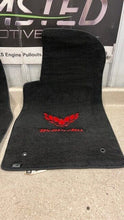 Load image into Gallery viewer, 1993 2002 Pontiac Firebird Trans AM Lloyds Mats Front Floor Mats Black Red GM