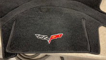 Load image into Gallery viewer, 05 13 Corvette C6 Cover King Dashboard Balck Cloth Cover Mat Embroidered Logo
