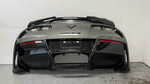 Load image into Gallery viewer, 14 19 Corvette C7 Z06 Rear Bumper Cover Complete Gray Panel GM Tail Lights NICE!
