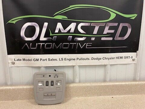 09 15 Cadillac CTS Overhead Console W/ Sunroof Neutral 19149454 Used Homelink