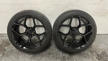 Load image into Gallery viewer, 10 15 Chevrolet Camaro MRR M288 Rear 20&#39;&#39; Black Gloss Wheels 20x10 Tires

