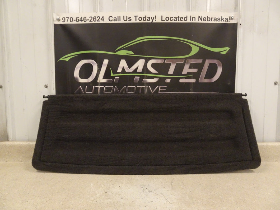 93 02 Camaro SS Firebird Trans AM Rear Trunk Cargo Privacy Panel Black Cloth OEM