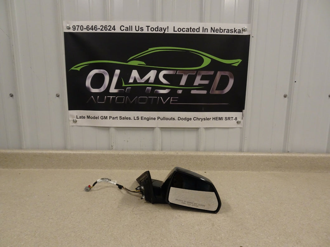 09 15 Cadillac CTSV CTS Passenger Side Mirror OEM GM RH Right 25828071 Black
