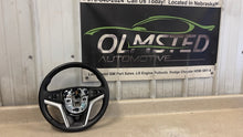 Load image into Gallery viewer, 12 15 Camaro SS Leather Wheel GM 22790901 Steering Factory Manual Orange Stitch
