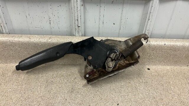 93 02 Pontiac Firebird Camaro SS Emergency Brake Handle Leather E-Brake Gray