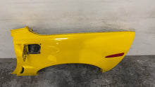 Load image into Gallery viewer, 06 13 C6 Corvette Z06 Driver Rear Quarter Panel GM Wide Body Yellow 15231970 OEM
