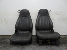 Load image into Gallery viewer, 93 02 Camaro 30th Anniversary Gray Leather Front Seats Driver Passenger 75K GM
