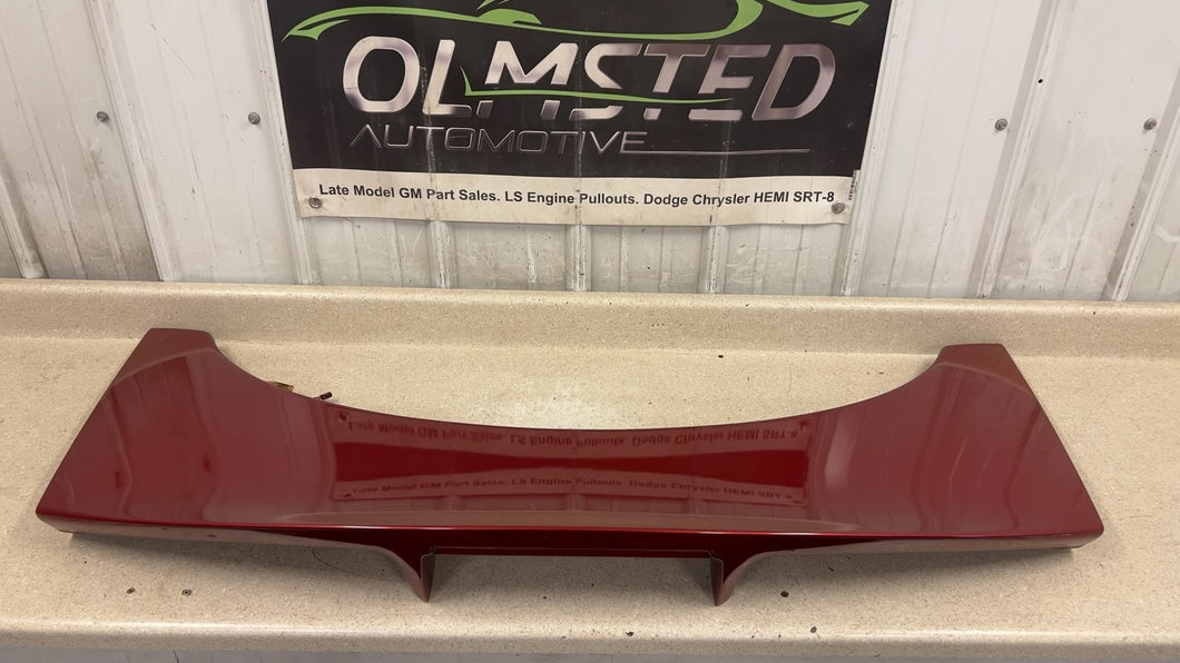 1998 2002 Chevrolet Camaro SS SLP OEM Factory Rear Spoiler Red GM CSD-30273