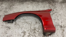 Load image into Gallery viewer, 98 02 Chevrolet Camaro SS Driver Side Front Fender Left GM OEM Red 80K 10411321
