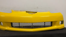 Load image into Gallery viewer, 05 13 Chevrolet C6 Z06 Factory Wide Body Front Bumper Cover OEM GM DAMAGED
