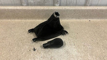Load image into Gallery viewer, 12 15 Chevrolet Camaro Suede Shifter Knob Boot 6 Speed Manual OEM GM Black Screw
