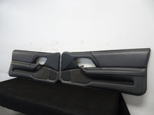Load image into Gallery viewer, 1993 2002 Camaro SS Driver Passenger Door Panels Graphite Gray OEM GM 75K Pair
