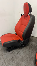 Load image into Gallery viewer, 10 15 Chevrolet Camaro SS Front Rear Power Heated Leather Seats GM Orange 32K
