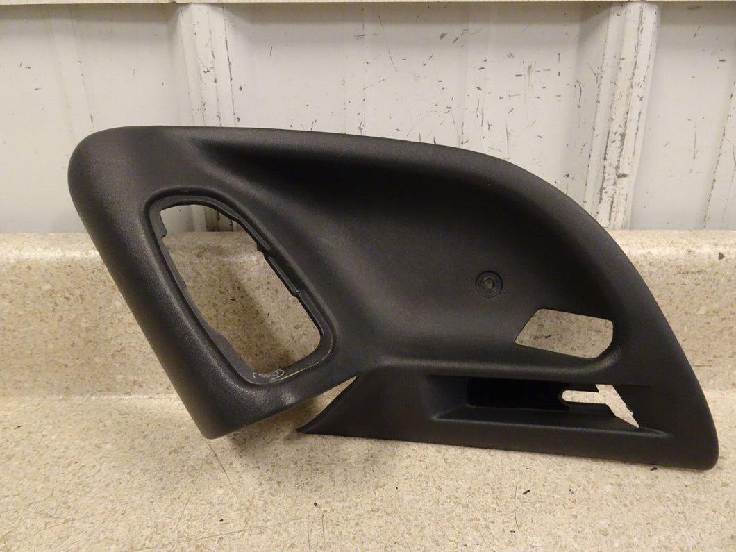 93 02 Camaro SS Passenger Graphite Gray Inner Door Handle Bezel GM 10230461 75K