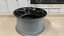 Load image into Gallery viewer, 00 04 Chevrolet Corvette C5 Rear Speedline 18x9.5 Wheel Rim GM 9594182 Black 18&#39;
