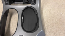 Load image into Gallery viewer, 05 13 C6 Corvette Silver Center Console Radio Trim Bezel Switches GM OEM Gray

