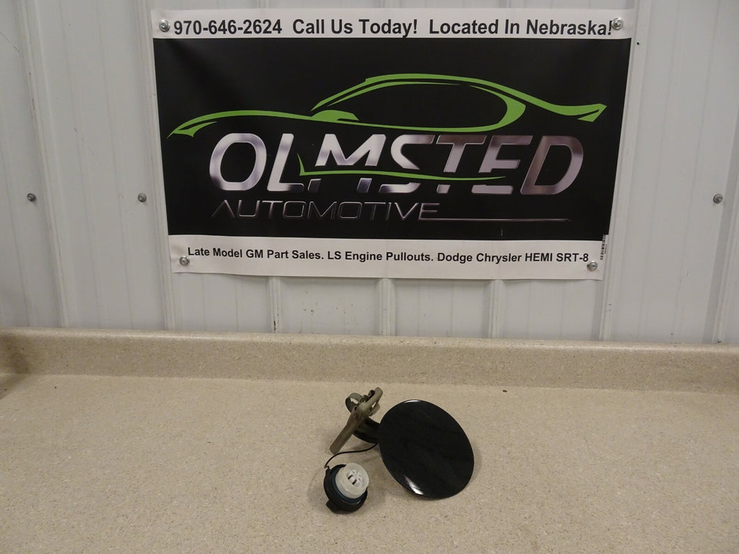 09 15 CADILLAC CTS-V CTSV Fuel Door Cap Cover Black  OEM GM CTS