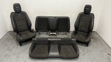Load image into Gallery viewer, 12 15 Chevrolet Camaro ZL1 Front Rear Power Heated Suede Seats GM OEM 46K Set
