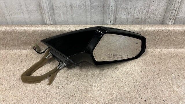 10 15 Chevrolet Camaro Passenger Side Mirror Right Heated OEM RH Black 92247448