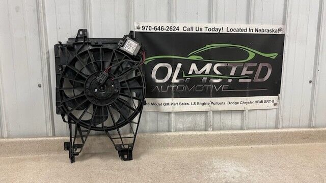 2005 2013 Chevrolet Corvette C6 Z06 Radiator Engine Cooling Fan Assembly OEM 21K