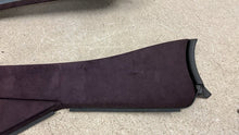 Load image into Gallery viewer, 04 05 06 Pontiac GTO Center Console Side Trim Panels Suede Purple Right Left
