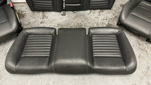 Load image into Gallery viewer, 11 14 Dodge Challenger Seats Front Rear Black Leather Power Heated Manual
