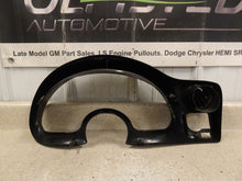 Load image into Gallery viewer, 98 02 Pontiac Firebird Trans AM Gauge Cluster Speedometer Trim Panel Bezel Black
