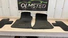 Load image into Gallery viewer, 12 15 Dodge Challenger Front Rear Black Floor Mats Mopar LH RH Set Logo
