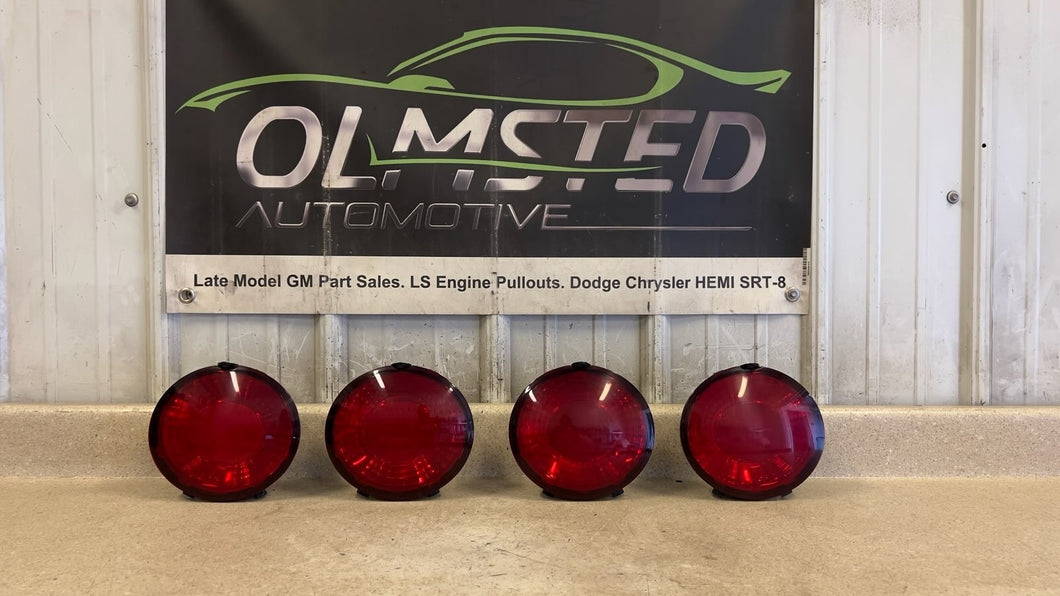 05 13 Chevrolet Corvette C6 Factory Rear Tail Lights Left Right Set Light OEM GM