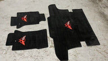Load image into Gallery viewer, 97 04 Corvette C5 Lloyd Mats Rear Trunk Front Right Left Mat Black Logo GM
