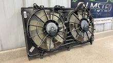 Load image into Gallery viewer, 12 15 Chevrolet Camaro SS Factory Radiator Cooling Fans Fan Assembly OEM GM
