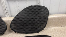 Load image into Gallery viewer, 98 02 Pontiac Firebird Trans AM WS6 Factory Speaker Covers Trim Black OEM Set 8
