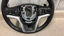 Load image into Gallery viewer, 12 15 Camaro SS Steering Leather OEM GM Black Switches Paddles 22790892 Wheel
