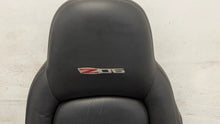 Load image into Gallery viewer, 06 12 Corvette Z06 Leather Black Red Front Driver Passenger Seats Heated Pair
