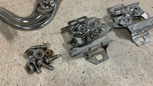 Load image into Gallery viewer, 05 13 Chevrolet Corvette C6 Chrome Hood Hinges Latches Hardware Pair Z06

