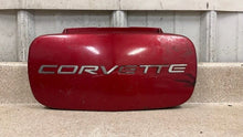 Load image into Gallery viewer, 97 04 Corvette C5 Front Bumper License Plate Filler Trim OEM GM 10256977
