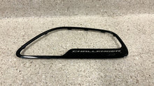 Load image into Gallery viewer, 15 21 Dodge Challenger Interior Dash Emblem Vent Trim Mopar Right Black Bezel
