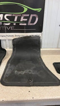Load image into Gallery viewer, 12 15 Dodge Challenger Front Rear Black Floor Mats Mopar LH RH Set Logo
