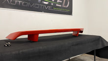 Load image into Gallery viewer, 10 13 Camaro SS SLP Rear Trunk Spoiler Factory OEM GM Orange Decklid High Rise

