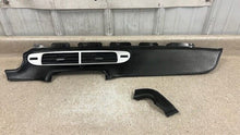 Load image into Gallery viewer, 10 15 Chevrolet Camaro SS Black Leather Dash Trim 2 Pieces GM 22890360 Blue
