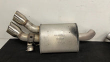 Load image into Gallery viewer, 12 15 Camaro ZL1 SS Factory NPP Bi Mode Dual Exhaust Mufflers Quad Tips GM
