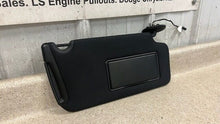 Load image into Gallery viewer, 11 14 Dodge Charger SRT-8 Passenger Side Sun Visor Right RH Shade Black Mopar
