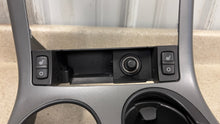 Load image into Gallery viewer, 05 13 C6 Corvette Silver Center Console Radio Trim Bezel Switches GM OEM Gray
