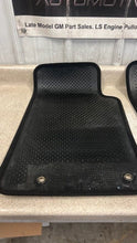 Load image into Gallery viewer, 2010 2015 Chevrolet Camaro SS Front Rear Left Right Floor Mats GM Black Logo
